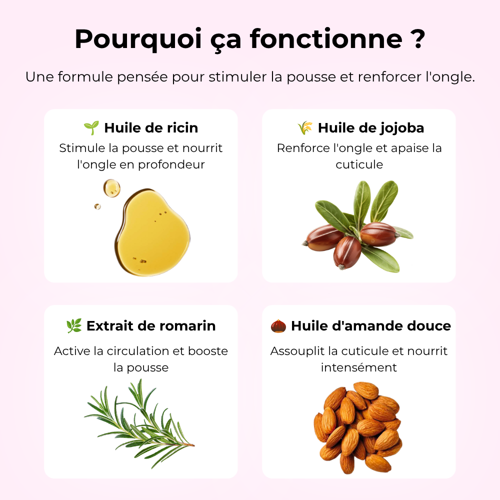 L'huile pousse anti-casse - Novanails