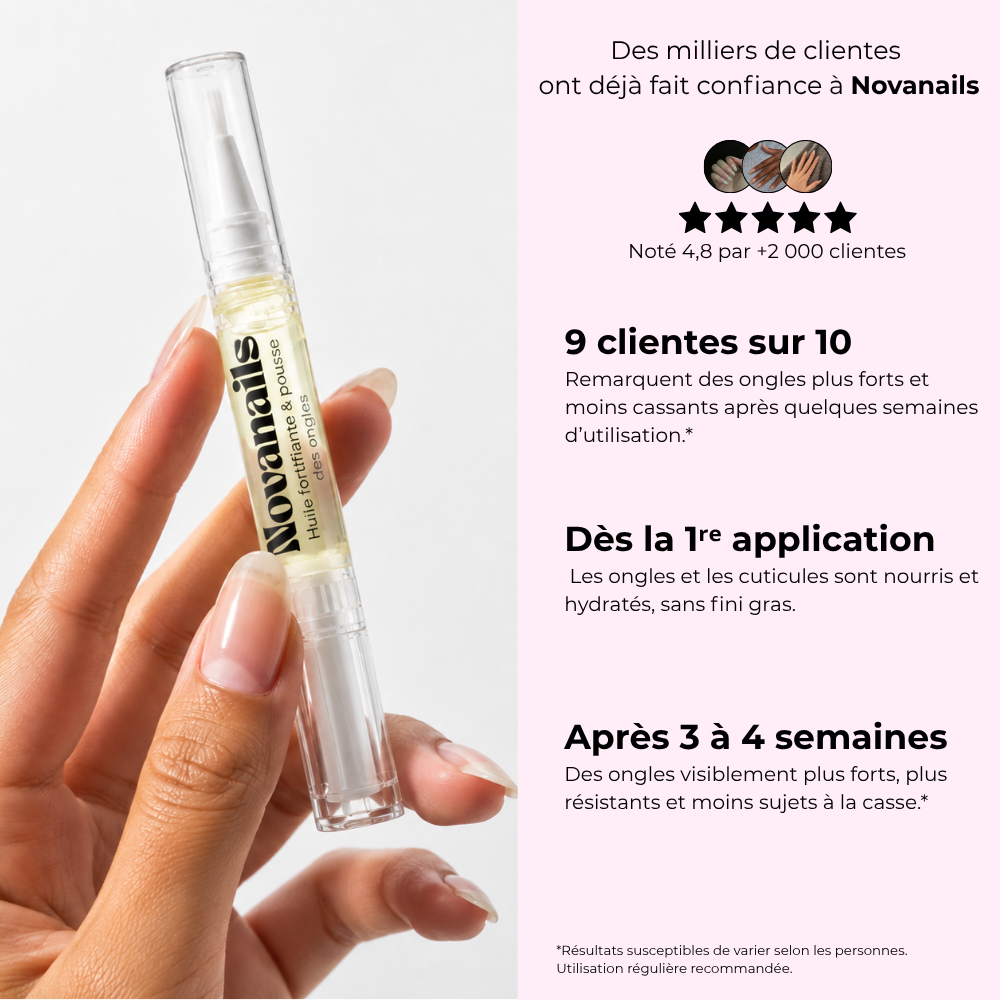 L'huile pousse anti-casse - Novanails
